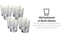Certified International Clear Diamond Acrylic 8-Pc. Double Old Fashioned Glass Set